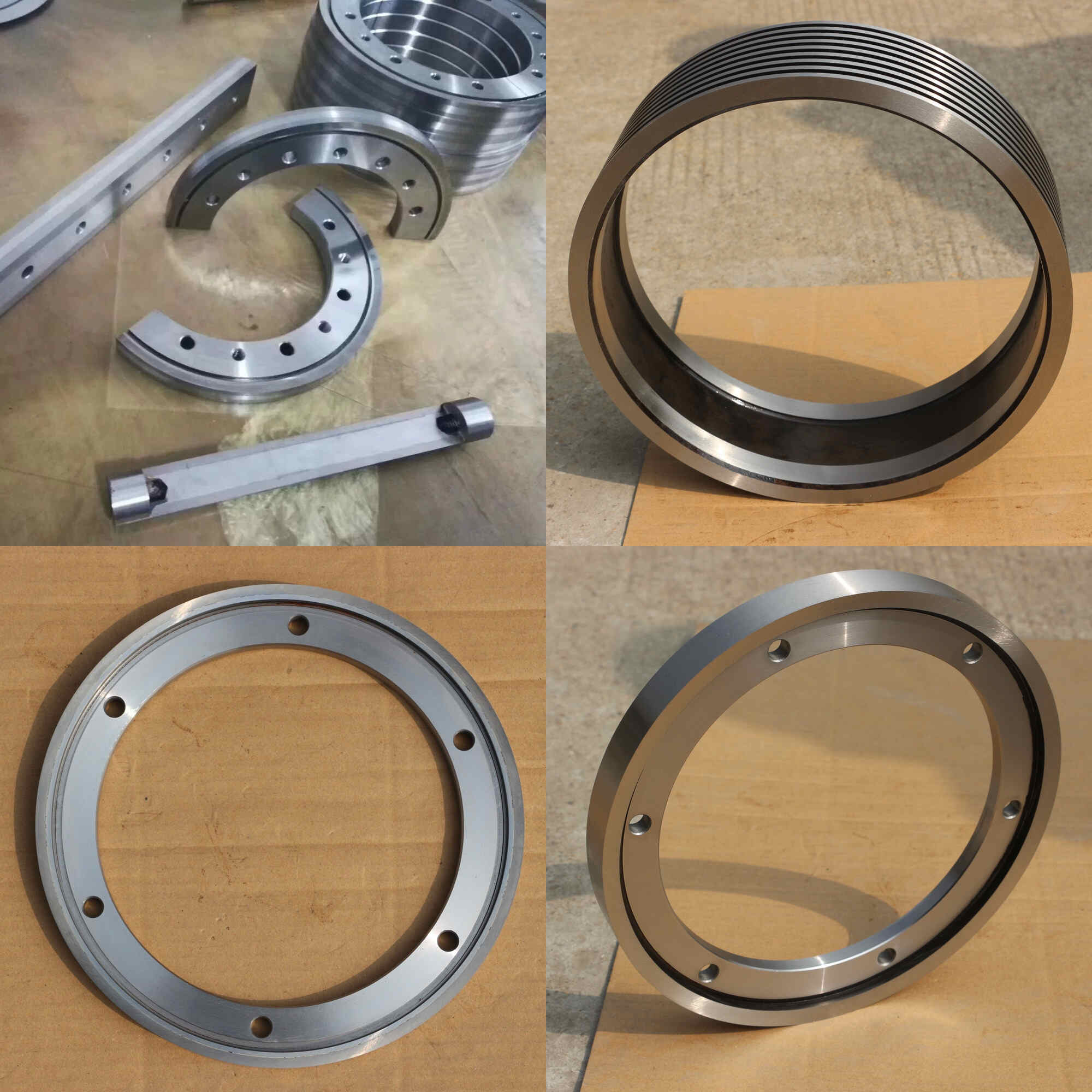 Tungsten steel rewinder bottom knife