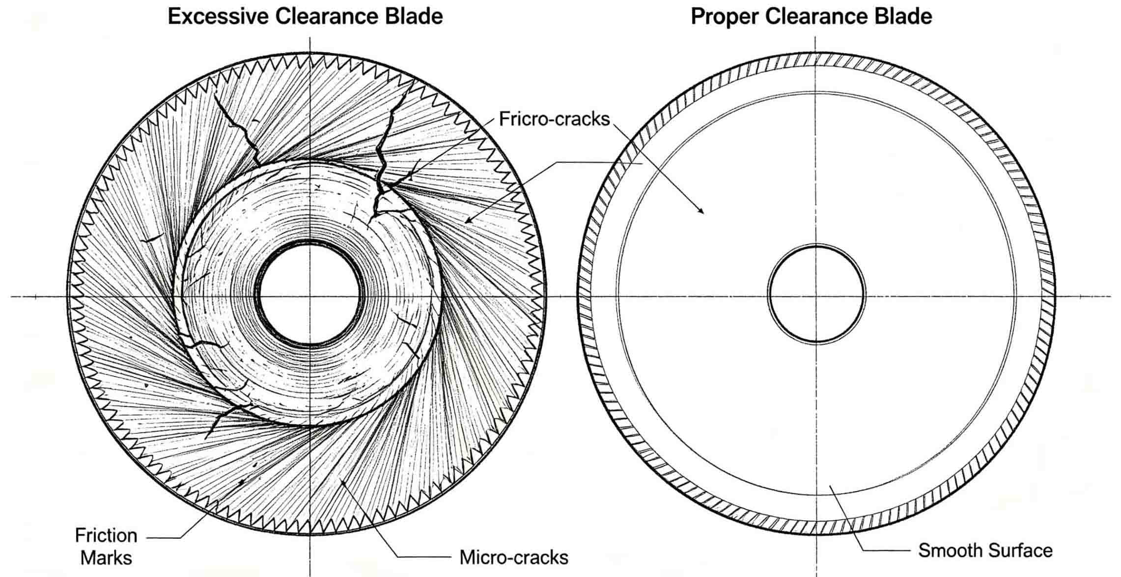 Circular blades Circular blades