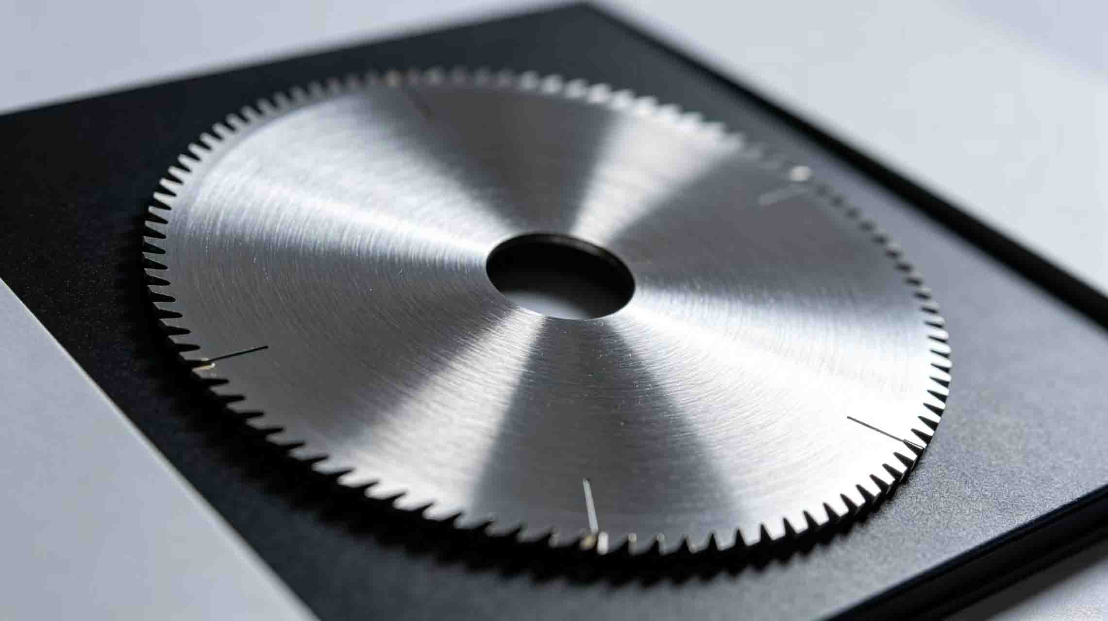 円形ブレードの表面に小さなひび割れが生じましたが、まだ使用できますか？