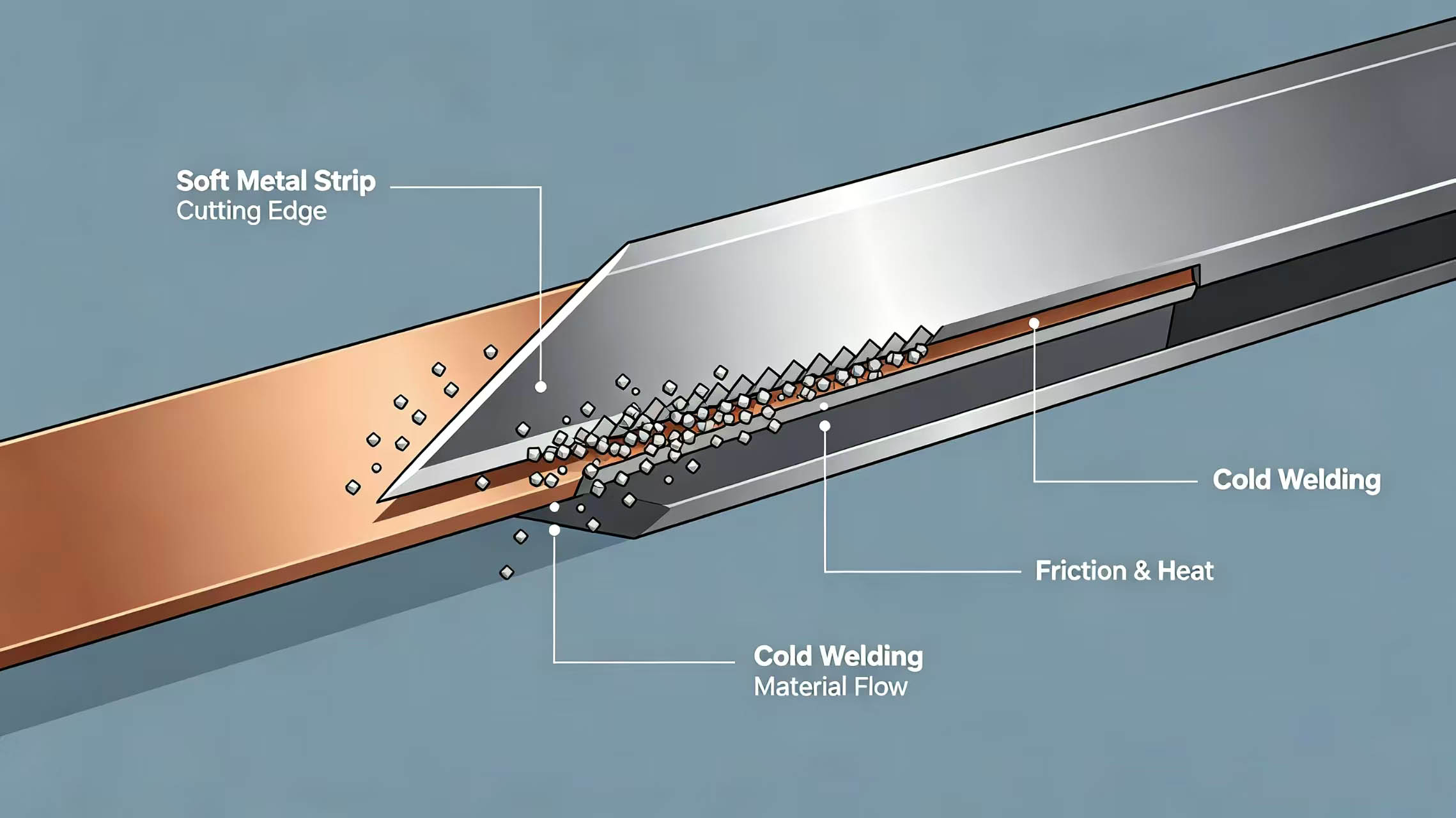 Sticking mechanism diagram Sticking mechanism diagram